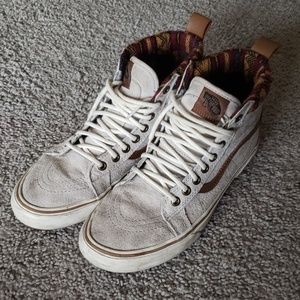 Unique High Top Vans + Scotchgard